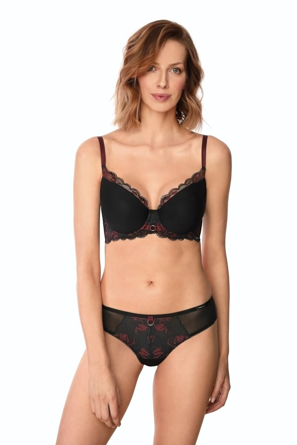 Трусики-бразилиана Xiana (Размер: L) (Цвет: черный)