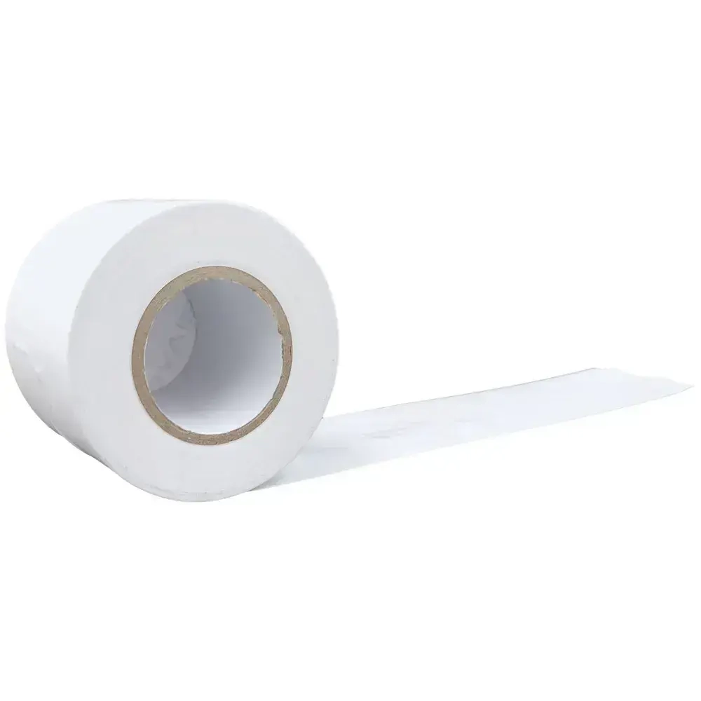 16 шт - Лента BAVIS PVC белая 50мм x 25м самоклеящаяся