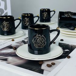 Lenardi 133-456 Кофейный набор 12пр. 95мл в под.уп.(х12)Фарфор