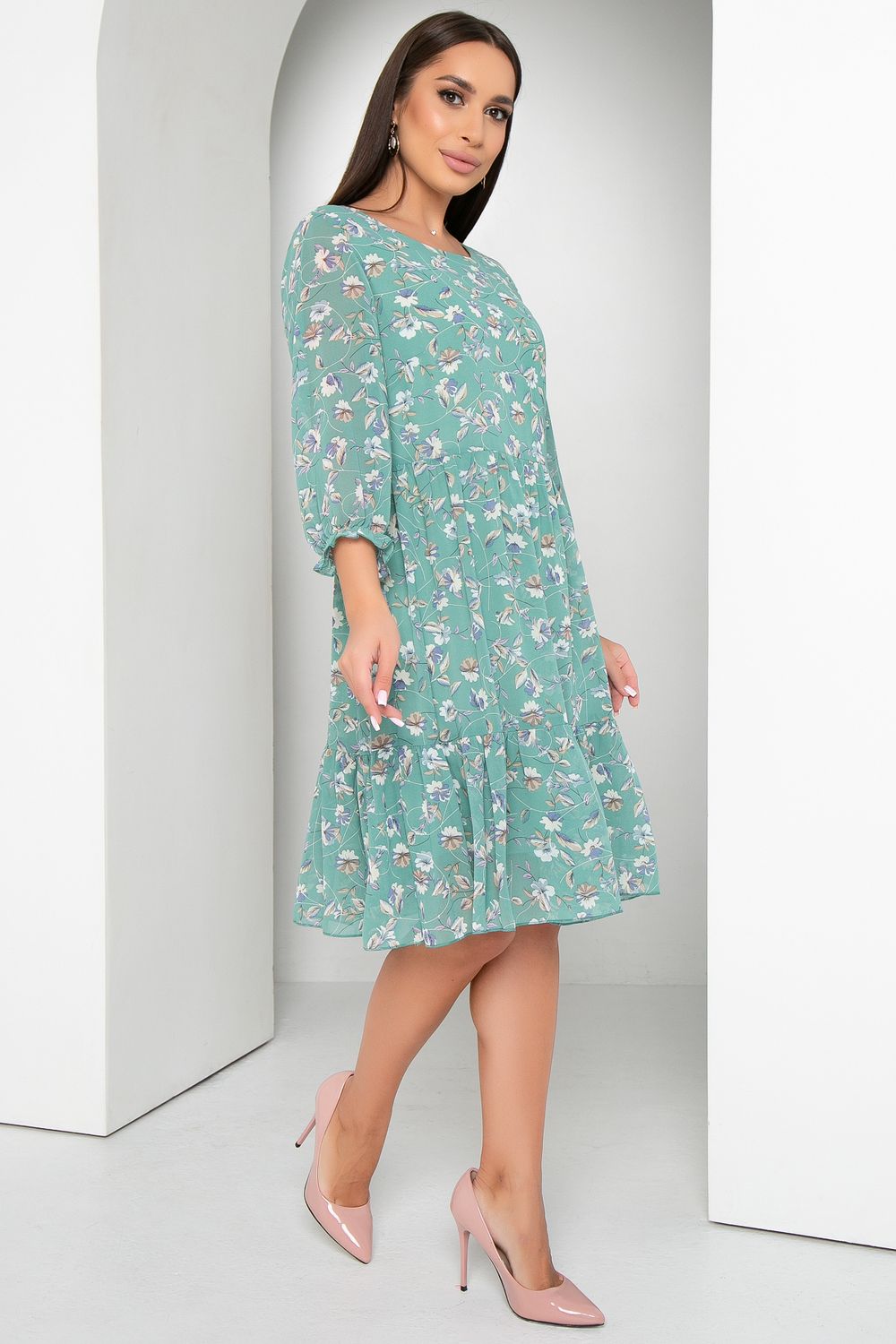 Платье Шифоновый стиль (очарование) Diolche (Акция)