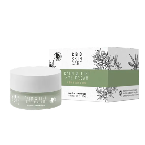 Антистресс лифтинг-крем для контура глаз с маслом cbd