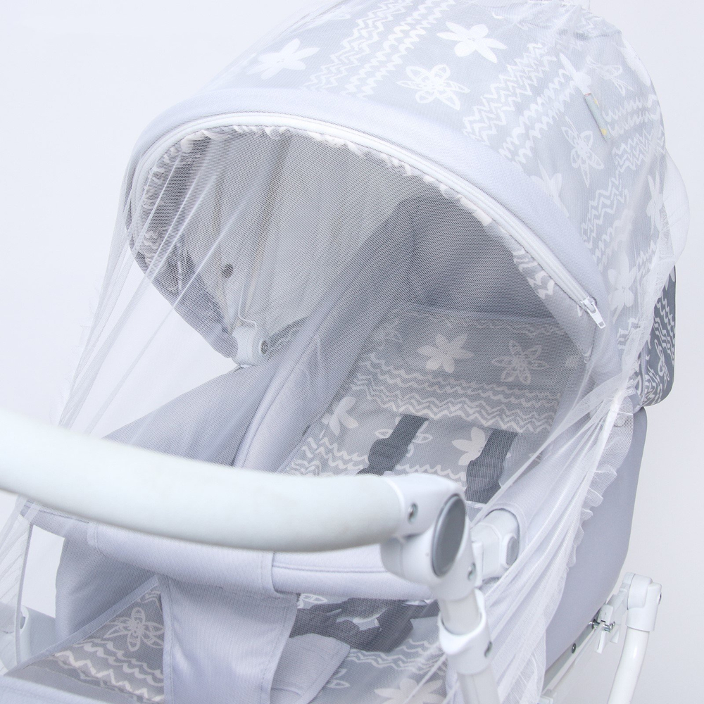 4940740 Москитная сетка на коляску, 80х100, цвет белый