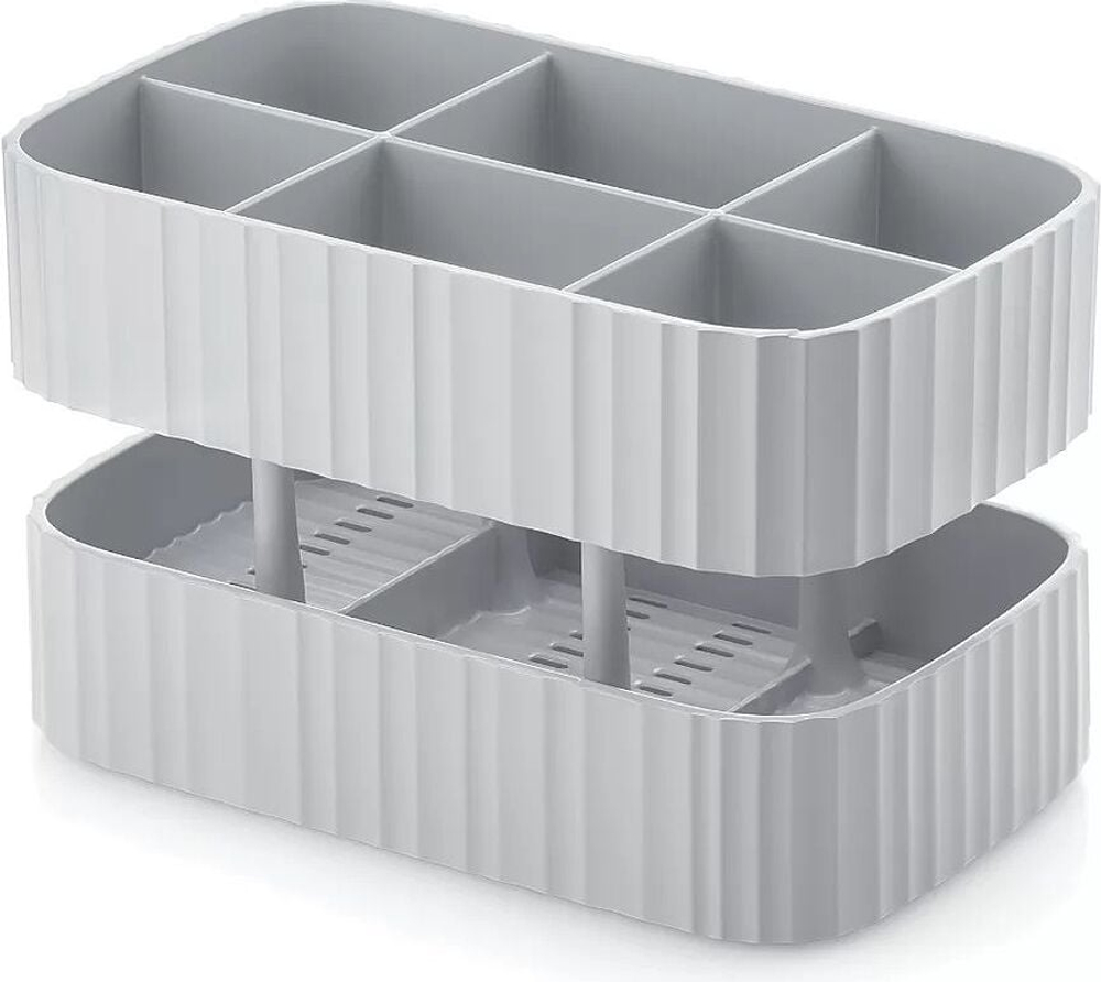 Сушилка для посуды Guzzini Eco-Kitchen, пластик, 17 17 см, серая