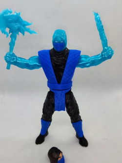 Подвижная фигурка Сабзиро ледяной из Mortal Kombat