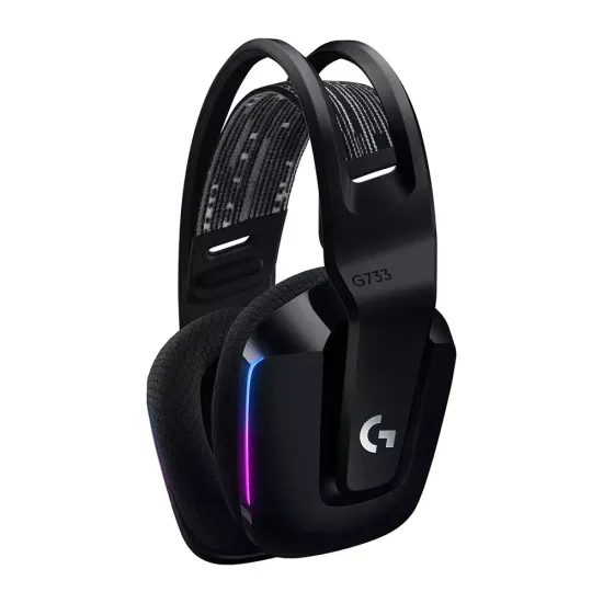 Беспроводная компьютерная гарнитура Logitech G733 RGB Headset Wireless Black