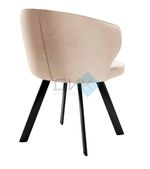 Стул DikLine 249 поворотный опоры чёрные