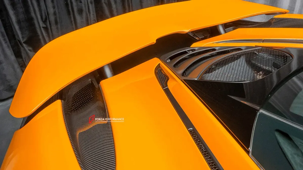 Карбоновая боковая панель воздухозаборника на замену для McLaren 720S 2017-2023 МакЛарен тюнинг