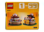 Конструктор LEGO 40153 Торт ко Дню Рождения