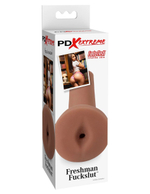 Мастурбатор-анус Freshman F*ckslut (Цвет: карамель (темно-бежевый))