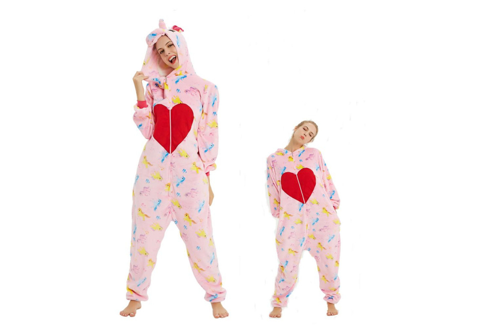 Кигуруми для детей FunFur Единорог Пегас Сердце M