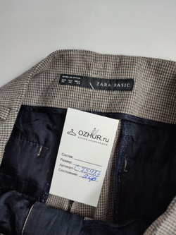 Брюки Zara стильные 42 размер