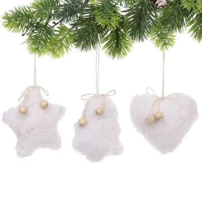 Подвеска «Мягкий сюрприз» 8 см (в ассортименте), Белый