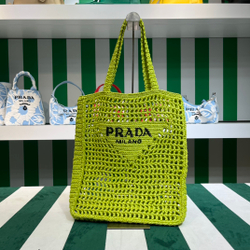 Prada Crochet Tote Bag