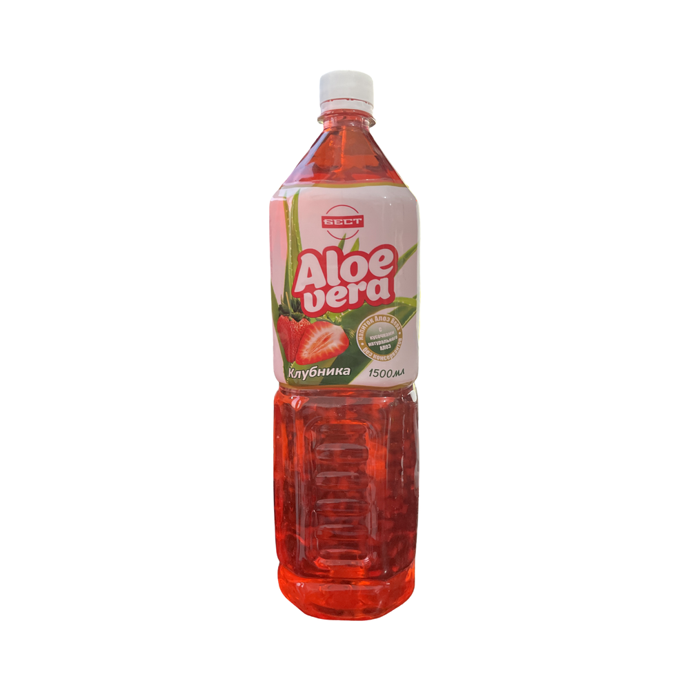 Напиток негазированный "Алоэ Вера" со вкусом клубники 1,5л