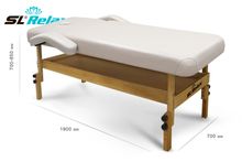 Массажный стол Relax Comfort-М бежевая кожа (№4)