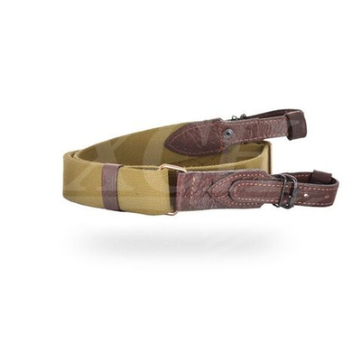 Ремень ружейный регулируемый ЛРТ-35 кожанное крепление