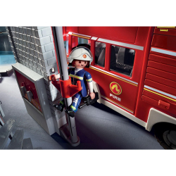 Playmobil - Action Heroes Здание пожарной станции + пожарная машина 71603 / артикул   71603  / GTIN 4008789716033