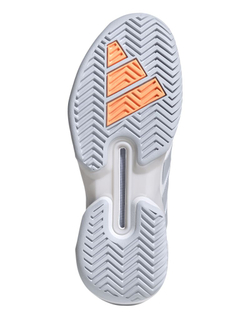 Женские теннисные кроссовки Adidas Adizero Ubersonic 5 W - cloud white/halo blue/beam orange