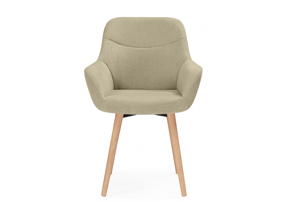 Стул деревянный Woodville Флюид 360 бежевый (zd 210), светлое дерево