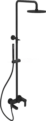 Душевая система Paffoni BLU ZCOL632NO черная матовая