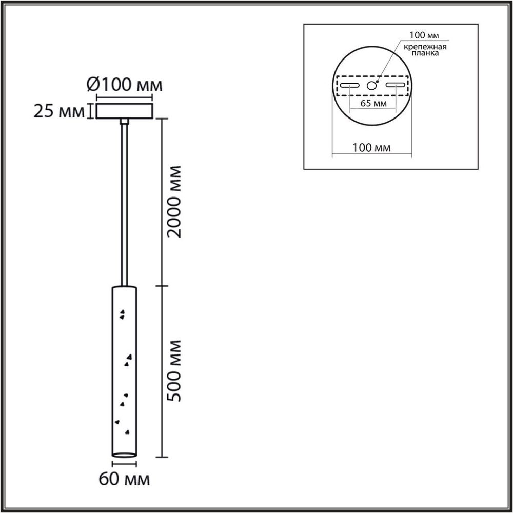 8357/1B SUSPENTIONI черный/серый, металл/цемент Подвес GU10 LED 5W 220V SHAMAREL