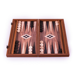 Нарды с боковыми стойками 38x23см Manopoulos Backgammon bxl2kk