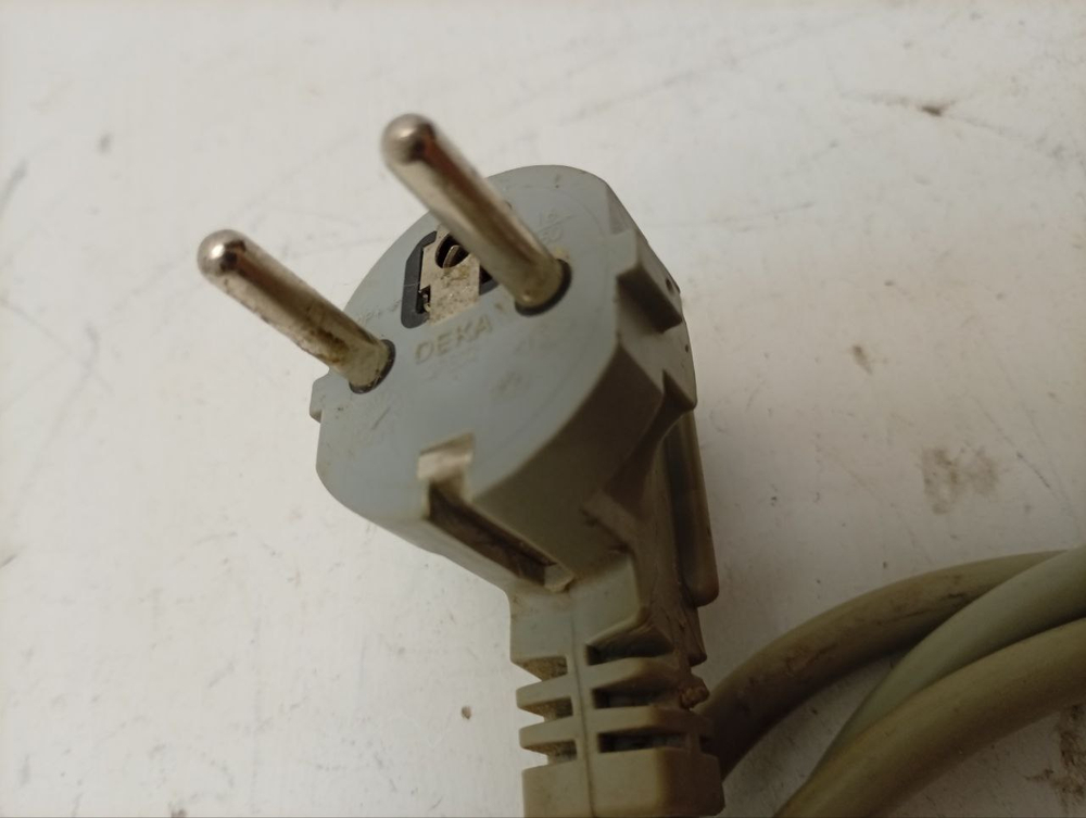 ZWQ5105 кт13 Сетевой шнур для стиральной машины Electrolux Zanussi б/у