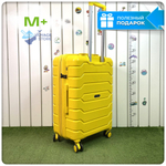 Средний чемодан Mironpan-X, Желтый, с расширителем