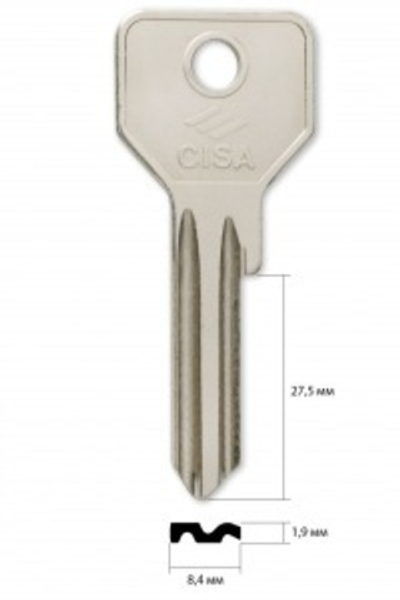 Заготовка английского ключа  10212 CI-51D CS119 C5DE КНР 10212