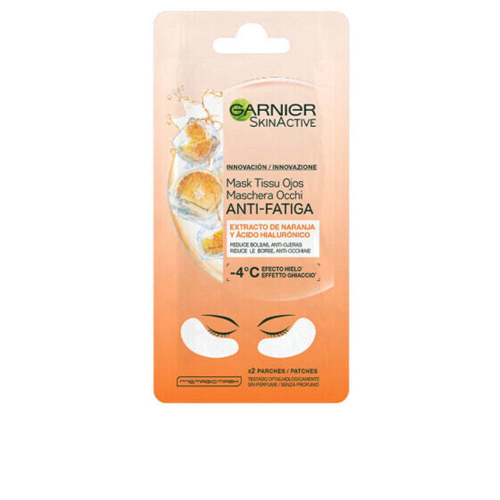 Garnier Skin Active Anti Fatigue Eye Mask Охлаждающая маска для глаз против признаков усталости 2 шт
