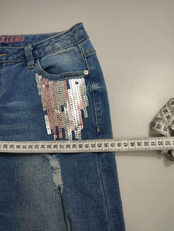 Джинсы Acoola с пайетками на 13-14 лет