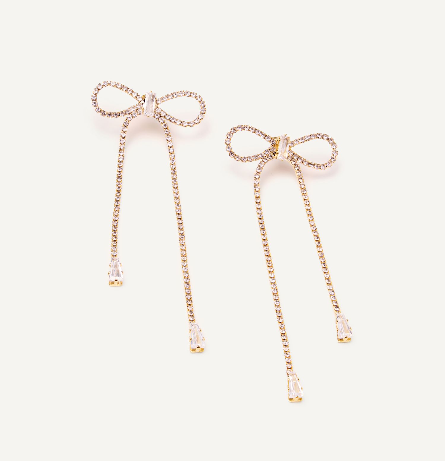 Серьги Diamond Nightfall Earrings - Gold