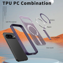 Прозрачный чехол Mesh Pro Magnetic Case для Google Pixel 9 / Pixel 9 Pro