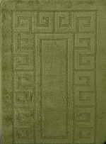 Комплект ковриков для ванной Confetti Bath Maximus Ethnic 2510 Green BQ (60*100; 50*60)