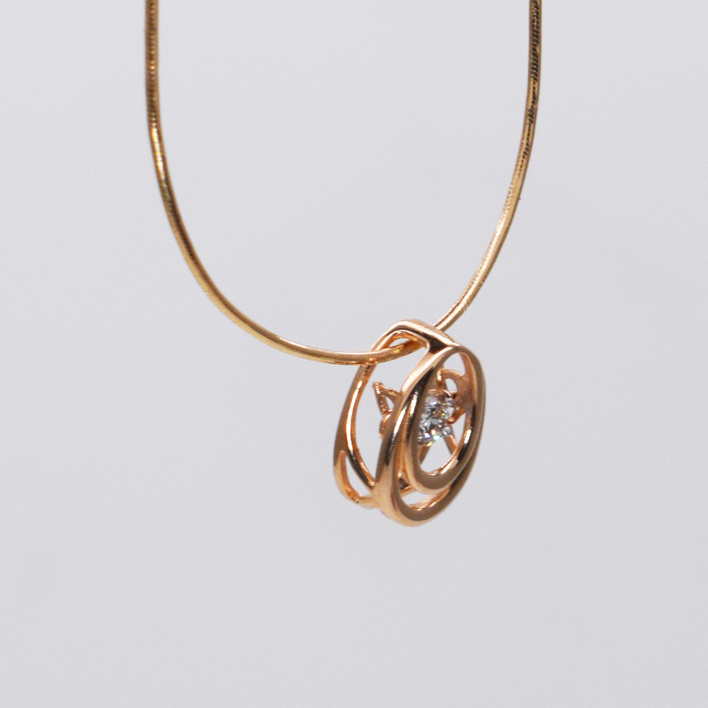 Подвеска Танцующий бриллиант