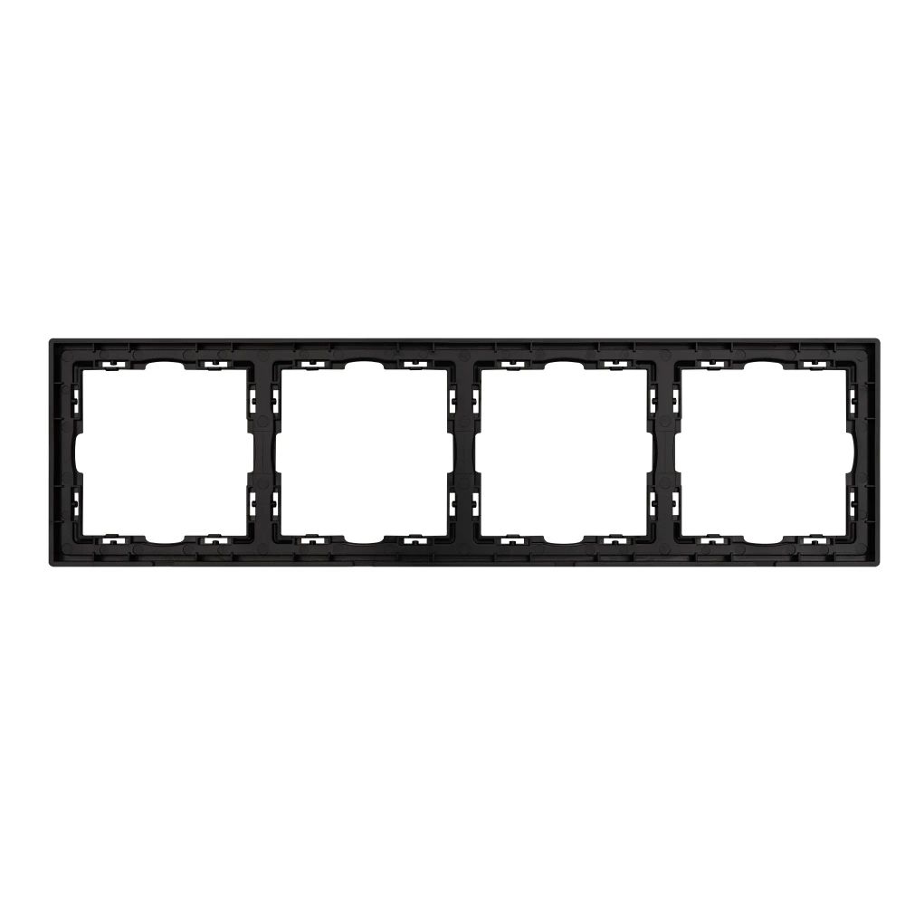 Рамка пластиковая FRM-NOBE-SFPL-4-GR (Arlight, Серый базальт) 054226