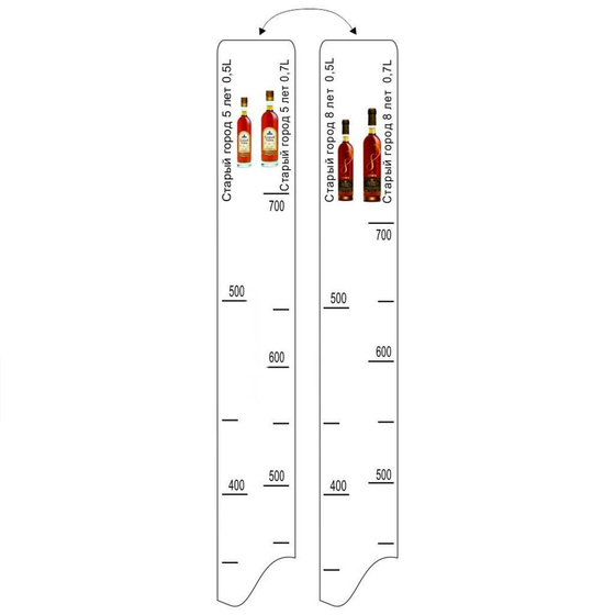 Барная линейка "Старый Город" 5,8 лет (500мл/700мл), P.L. Proff Cuisine