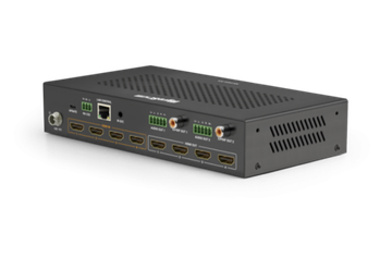 Wyrestorm MX-0404-SCL - матричный коммутатор HDMI 4K60Hz 4x4 | HDR | Бесподрывное переключение | Масштабирование выходов | Де-эмбеддинг аудио
