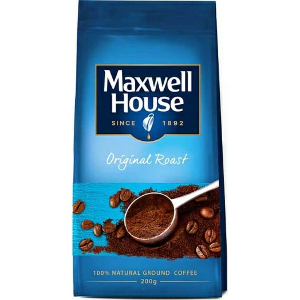 Кофе молотый Maxwell House 200 гр м/уп