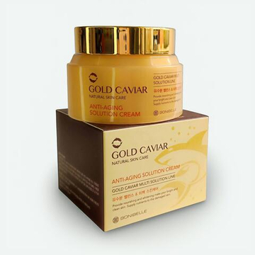 Крем для лица с экстрактом икры Bonibelle Gold Caviar Anti-Aging Solution Cream антивозрастной 80 мл