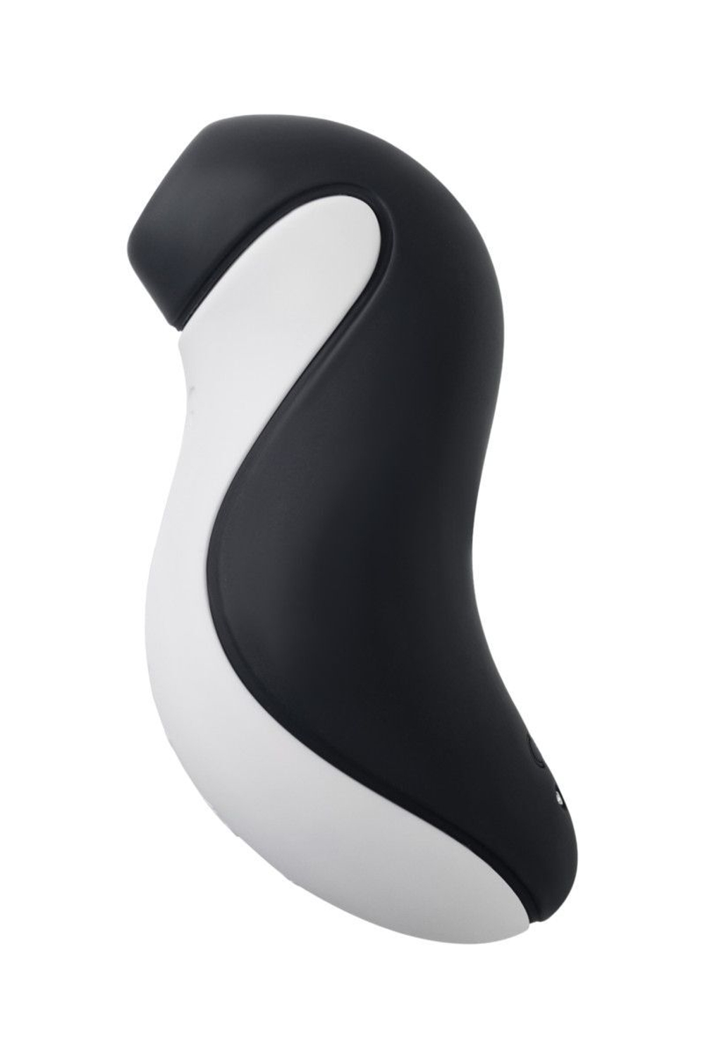 Вакуумный стимулятор клитора в форме косатки Satisfyer Orca (Цвет: черный с белым)