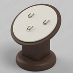 Подставка для 3 подвесок/круглая/крючки/накладка/ножка/основание