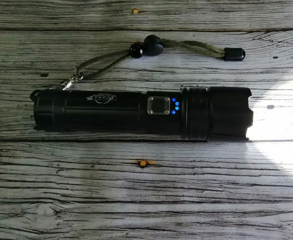 Фонарь Огонь H-703-P90 Police 1980000W яркий