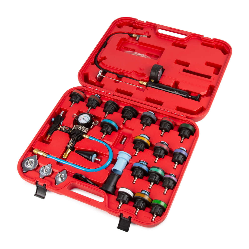 WDK-214310 Набор для проверки герметичности системы охлаждения 28 предметов