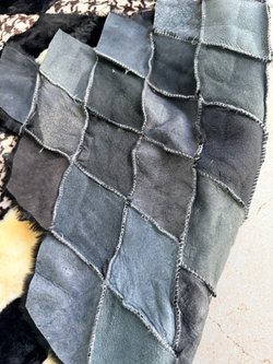 Меховой Коврик прикроватный накидка на кресло из овчины