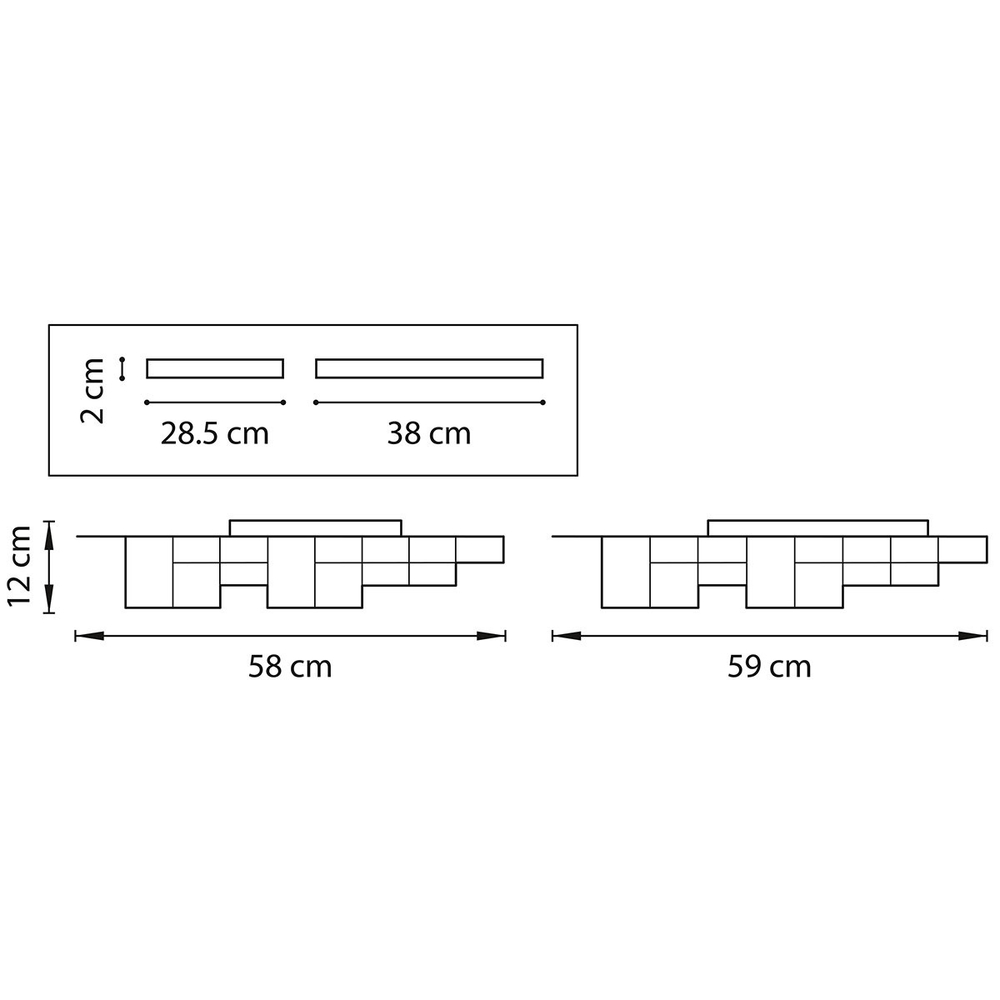 Накладной светильник Lightstar Favo LED 750121