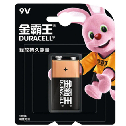 Батарейка Duracell крона алкалиновая 9V 1 шт. 6LR61/9V-1BL Basic (CN)