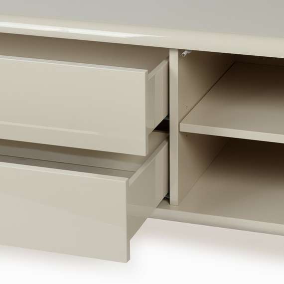 ТВ-Тумба Camilla 240 см, бежевый глянец