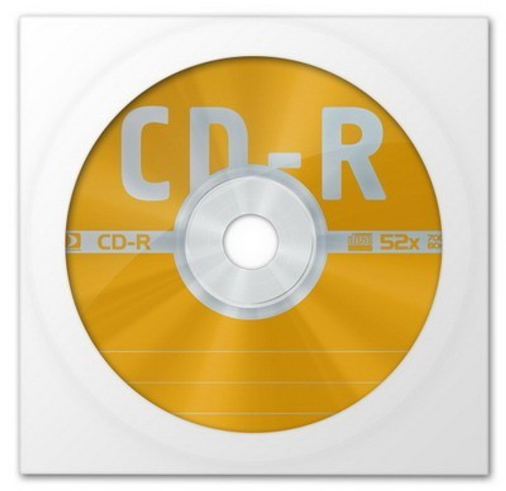 К/Диск ДАТА-стандарт CD-R 52х бум.конверт