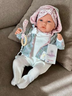 Кукла Marina and Pau 45 cм ANE мягконабивная в пакете (1215K)